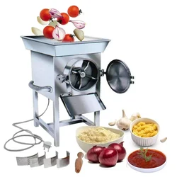 Commercial 700 Kg/hr Gravy Machine with 7HP Three Phase Motor, For Garlic, Ginger, Chilies, Tomatoes, Onions, Etc 
